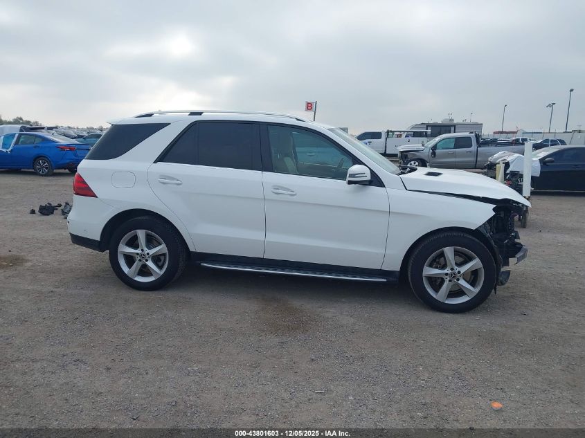 2018 Mercedes-Benz Gle 350 VIN: 4JGDA5JB1JB031383 Lot: 43801603