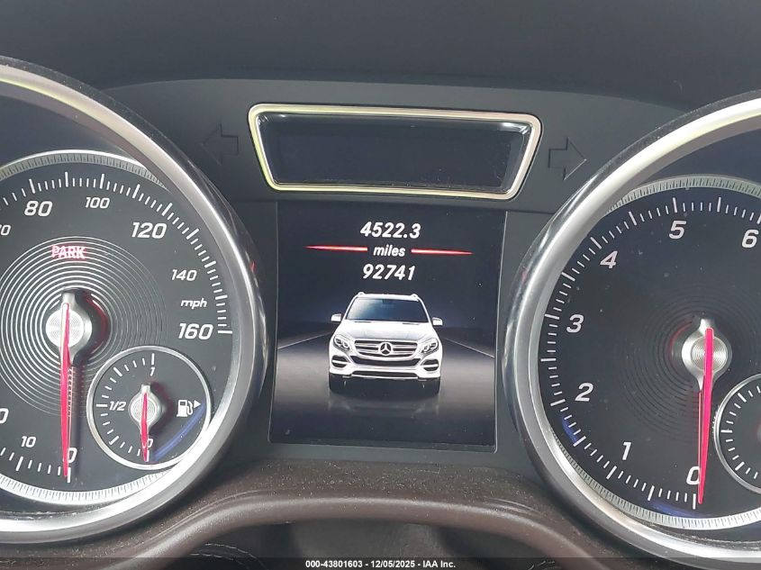 2018 Mercedes-Benz Gle 350 VIN: 4JGDA5JB1JB031383 Lot: 43801603