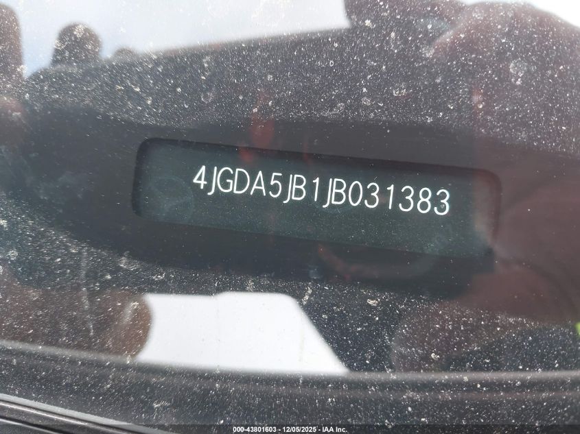 2018 Mercedes-Benz Gle 350 VIN: 4JGDA5JB1JB031383 Lot: 43801603