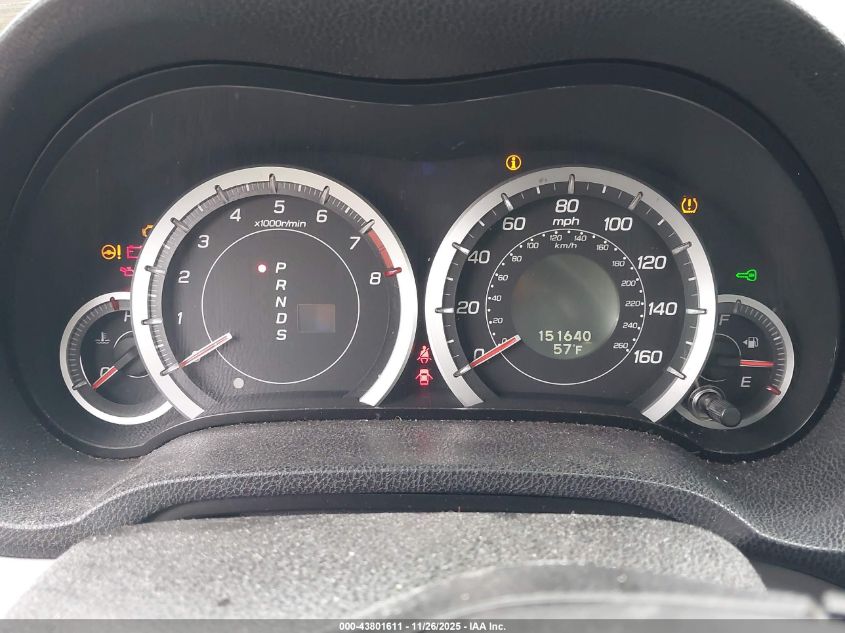 2009 Acura Tsx VIN: JH4CU26609C012992 Lot: 43801611