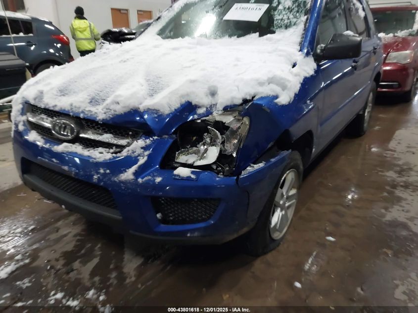 2009 Kia Sportage Lx V6 VIN: KNDJE723197572138 Lot: 43801618