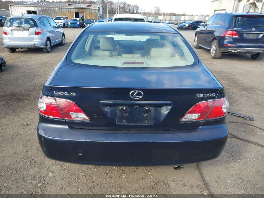 2003 Lexus Es 300 VIN: JTHBF30G536005989 Lot: 43801643