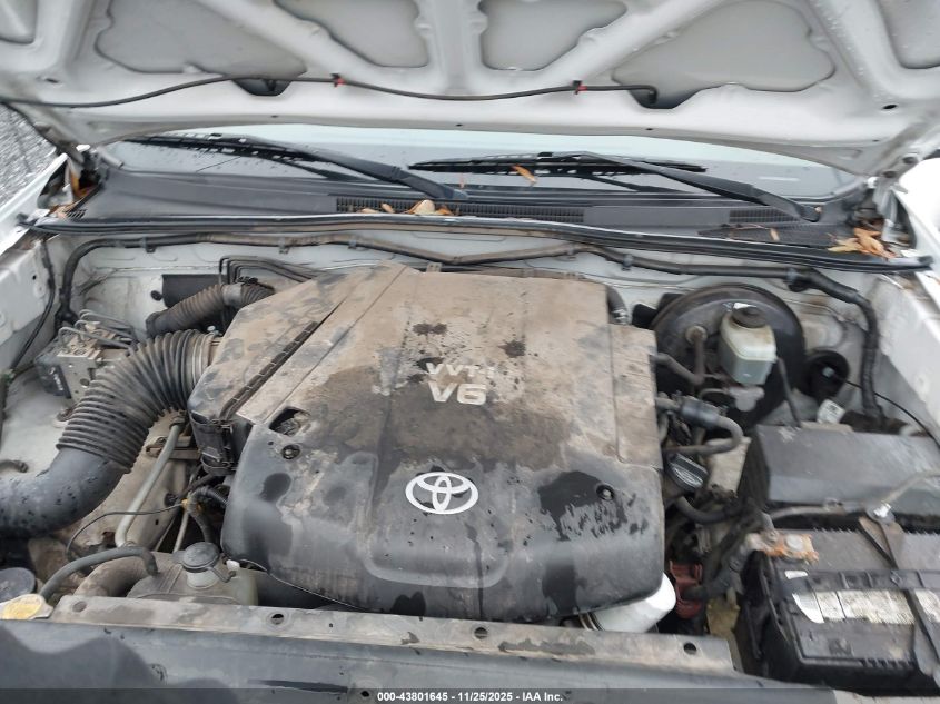 2006 Toyota Tacoma Base V6 VIN: 5TEMU52N76Z157903 Lot: 43801645