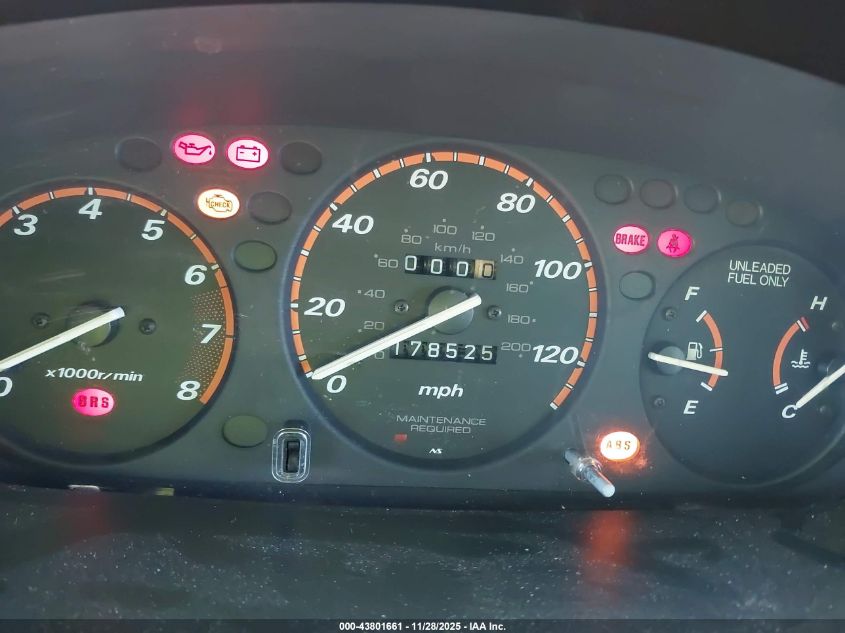 1998 Honda Cr-V Ex VIN: JHLRD1762WC063154 Lot: 43801661