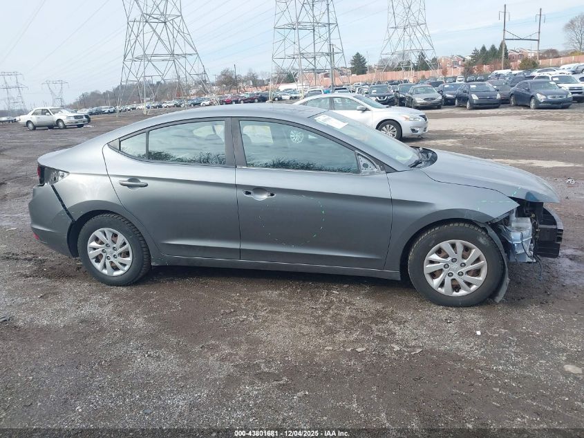 2019 Hyundai Elantra Se VIN: 5NPD74LF7KH419070 Lot: 43801681