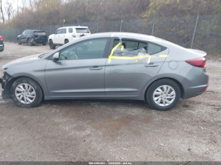 2019 Hyundai Elantra Se VIN: 5NPD74LF7KH419070 Lot: 43801681