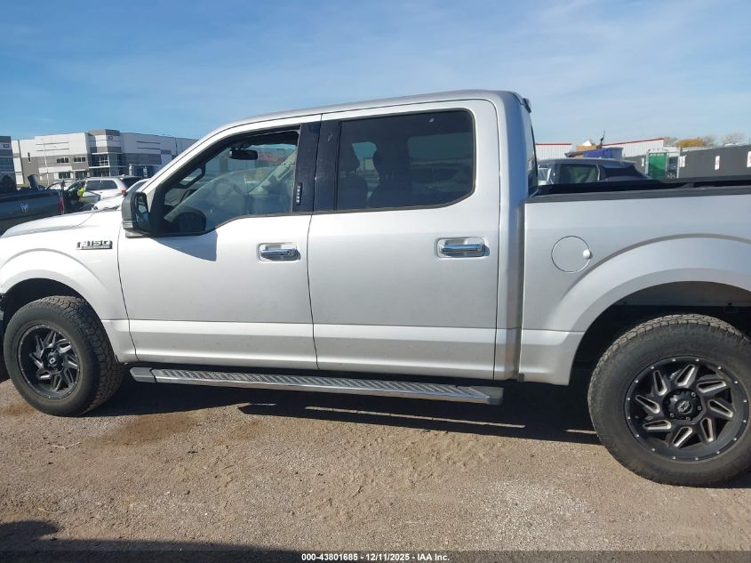 2018 Ford F-150 Xlt VIN: 1FTEW1CP4JKF34255 Lot: 43801685