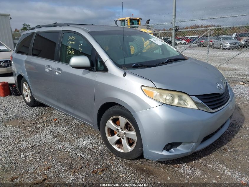 TOYOTA SIENNA LE V6 8 PASSENGER