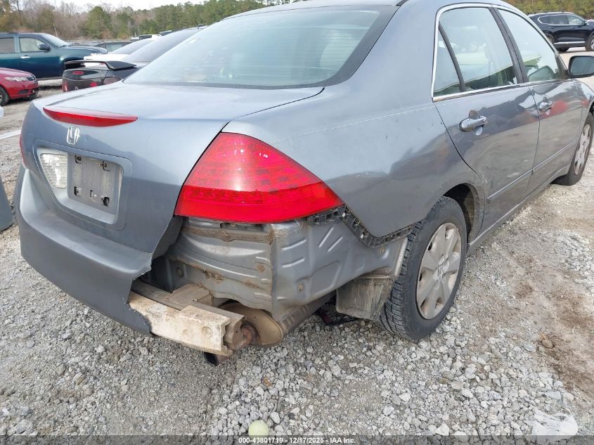 2007 Honda Accord 2.4 Lx VIN: 1HGCM56477A113443 Lot: 43801719