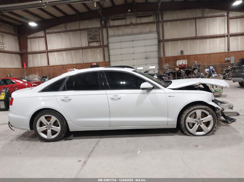 2012 Audi A6 3.0 Premium VIN: WAUGGAFC4CN135312 Lot: 43801734