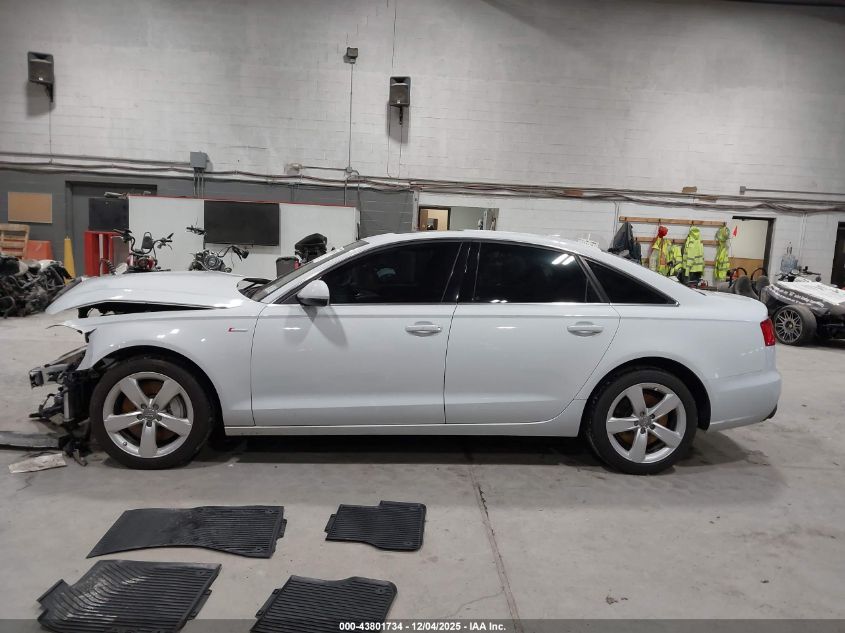 2012 Audi A6 3.0 Premium VIN: WAUGGAFC4CN135312 Lot: 43801734