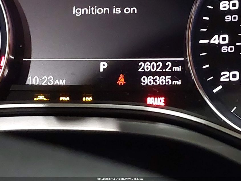 2012 Audi A6 3.0 Premium VIN: WAUGGAFC4CN135312 Lot: 43801734