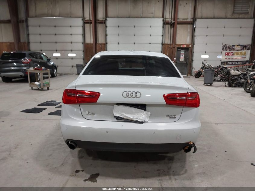 2012 Audi A6 3.0 Premium VIN: WAUGGAFC4CN135312 Lot: 43801734