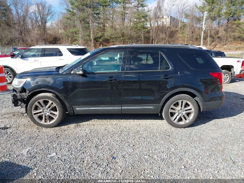 2016 Ford Explorer Xlt VIN: 1FM5K7D84GGB70187 Lot: 43801747