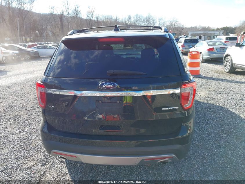 2016 Ford Explorer Xlt VIN: 1FM5K7D84GGB70187 Lot: 43801747