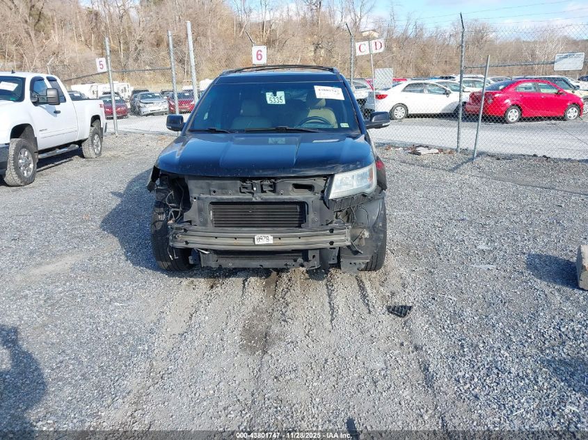 2016 Ford Explorer Xlt VIN: 1FM5K7D84GGB70187 Lot: 43801747