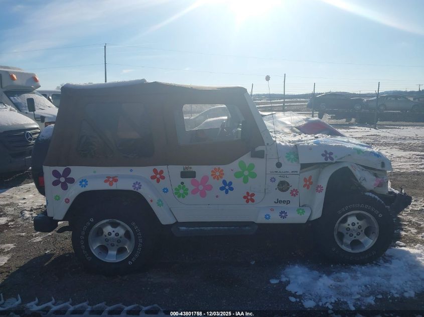 2001 Jeep Wrangler Sahara VIN: 1J4FA59S81P329718 Lot: 43801758