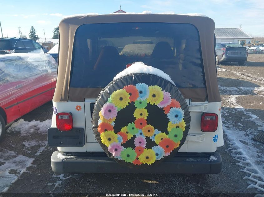 2001 Jeep Wrangler Sahara VIN: 1J4FA59S81P329718 Lot: 43801758