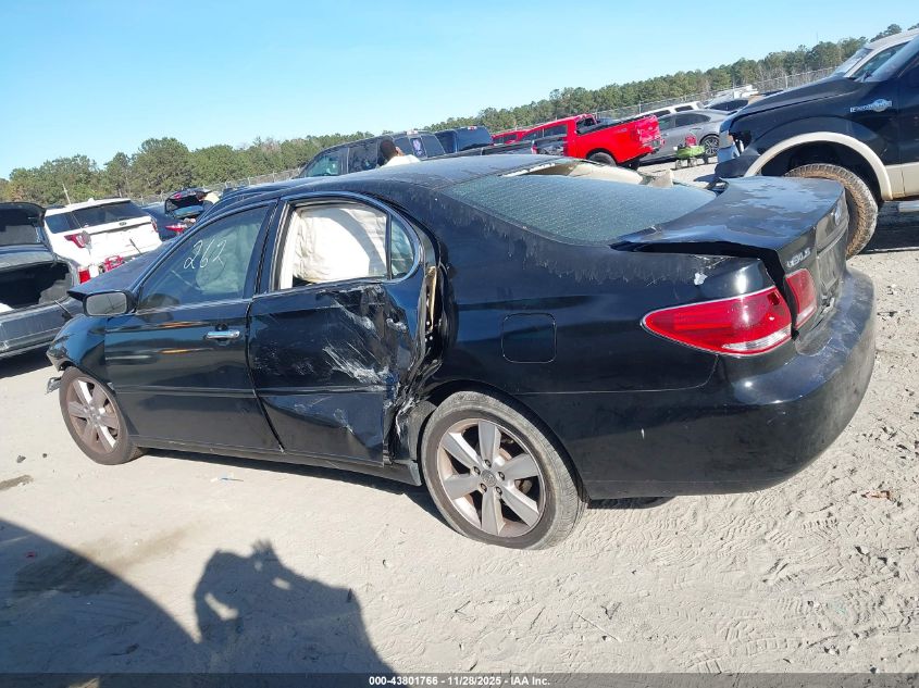 2005 Lexus Es 330 VIN: JTHBA30G355104110 Lot: 43801766