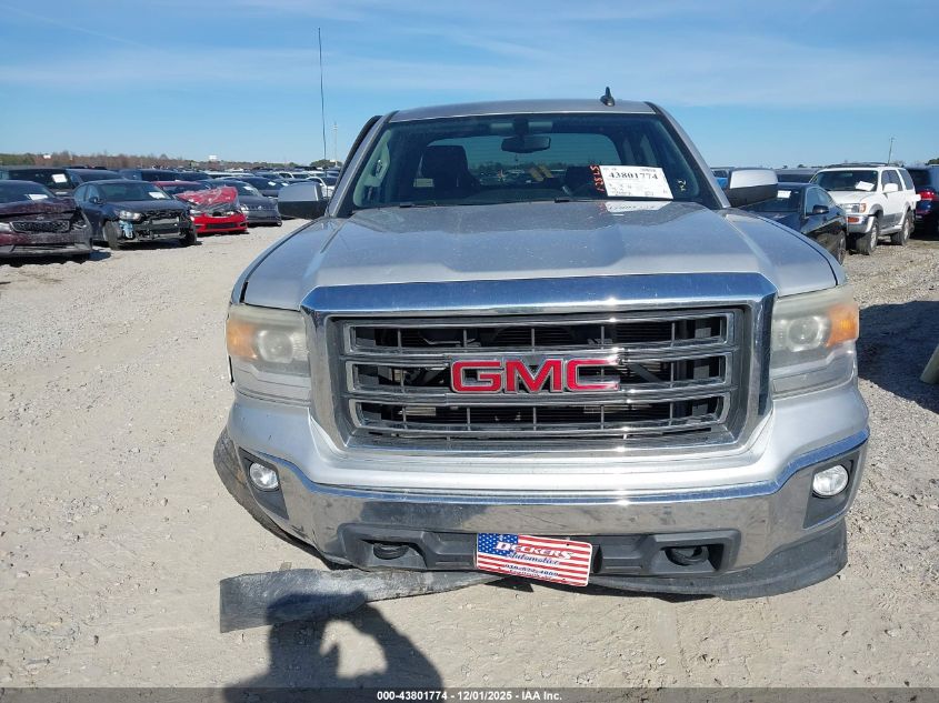 2015 GMC Sierra 1500 Sle VIN: 1GTV2UEC6FZ351431 Lot: 43801774