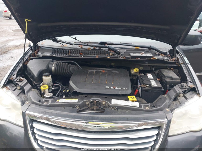 2012 Chrysler Town & Country Touring VIN: 2C4RC1BG0CR389926 Lot: 43801796