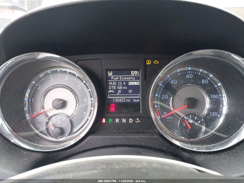 2012 Chrysler Town & Country Touring VIN: 2C4RC1BG0CR389926 Lot: 43801796