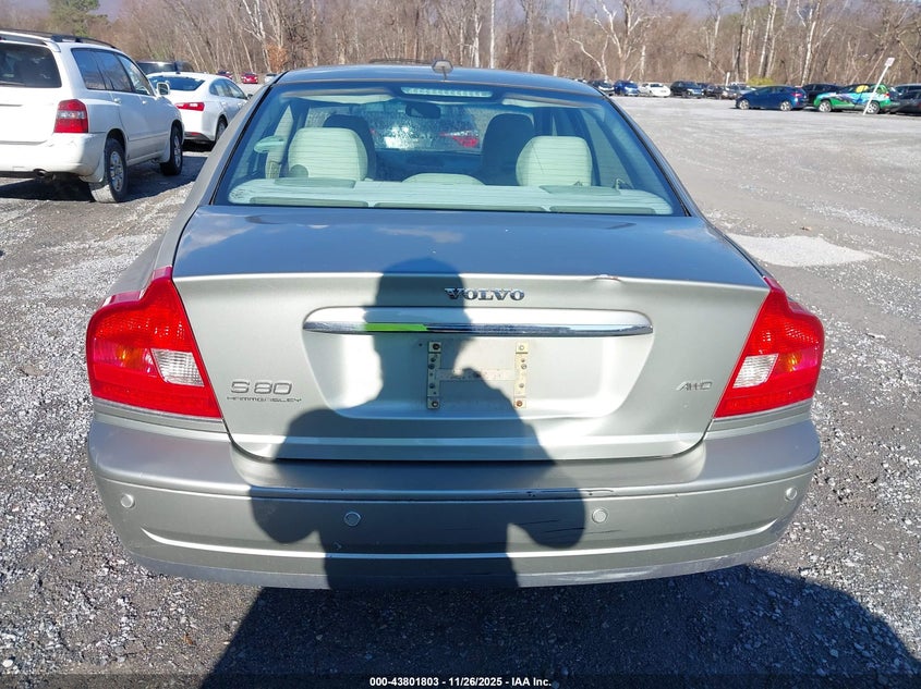 2006 Volvo S80 2.5T VIN: YV1TH592461439447 Lot: 43801803