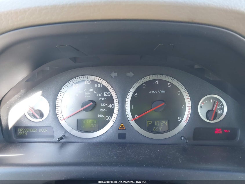 2006 Volvo S80 2.5T VIN: YV1TH592461439447 Lot: 43801803