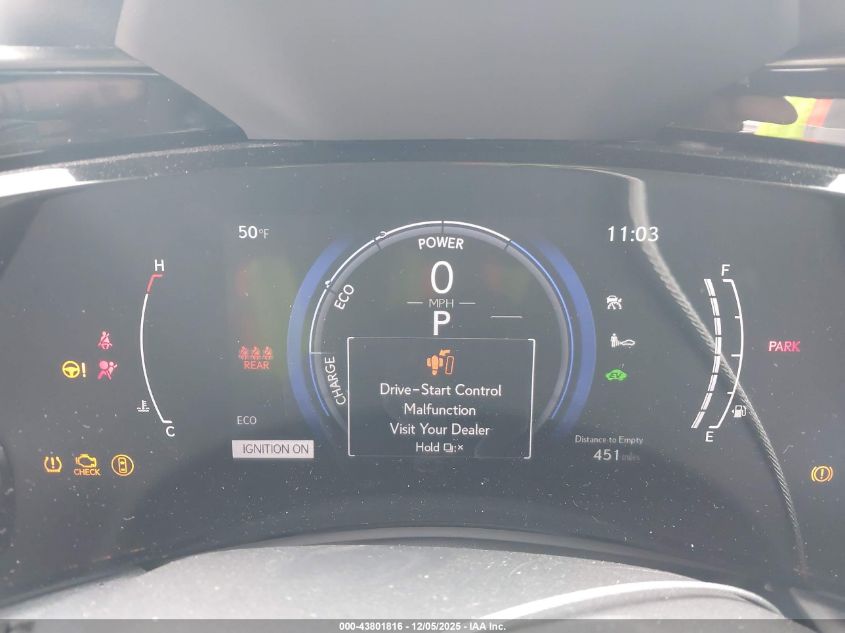 2026 Lexus Nx VIN: 2T2GKCEZ4TC060225 Lot: 43801816