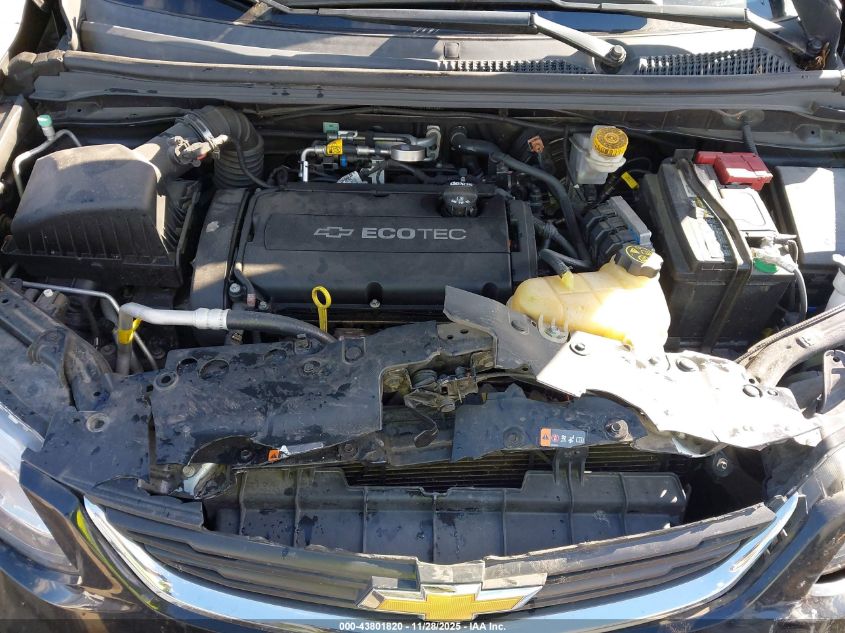 2017 Chev Sonic Lt Automatic Lt Auto VIN: 1G1JD5SH4H4148173 Lot: 43801820