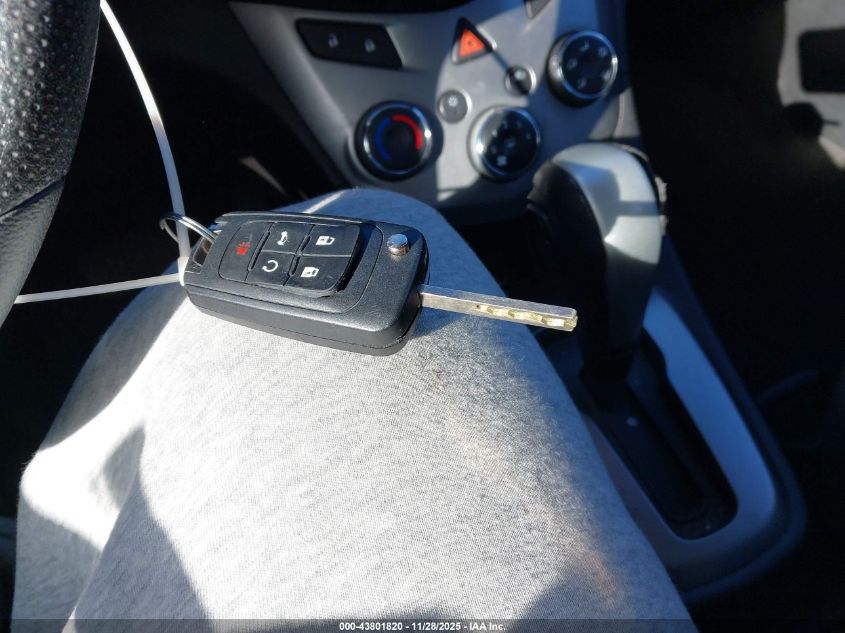 2017 Chev Sonic Lt Automatic Lt Auto VIN: 1G1JD5SH4H4148173 Lot: 43801820