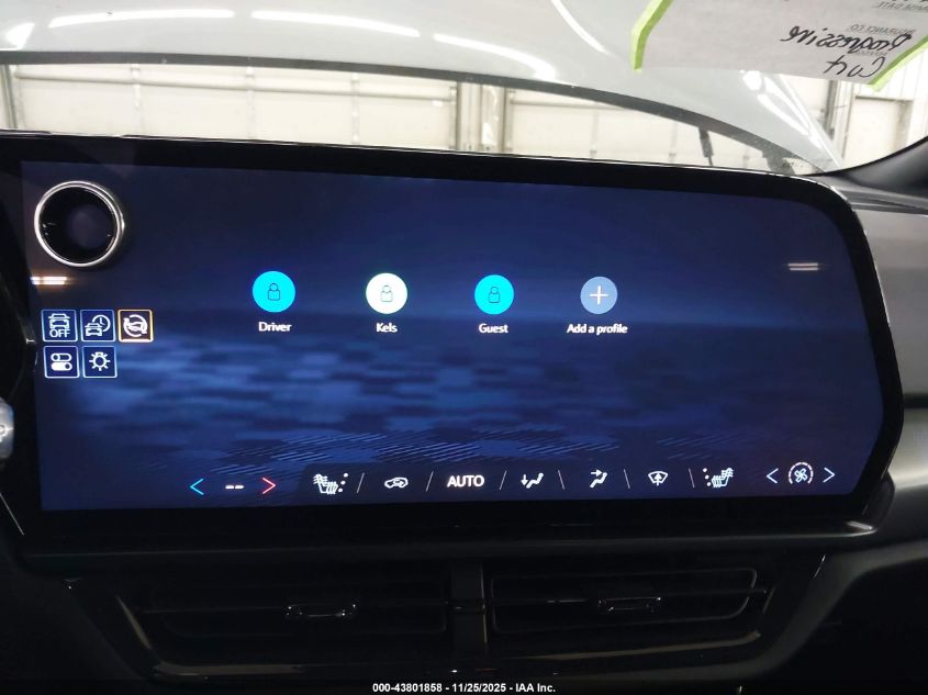 2025 Chevrolet Equinox Ev Rs VIN: 3GN7DSRR1SS124815 Lot: 43801858