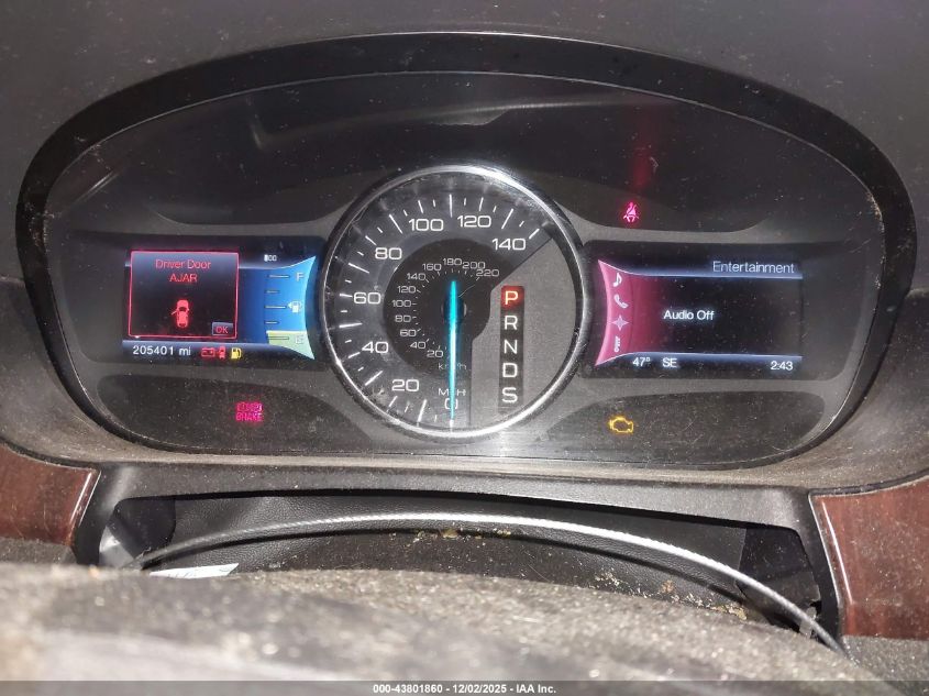 2013 Ford Edge Limited VIN: 2FMDK4KC5DBB19902 Lot: 43801860