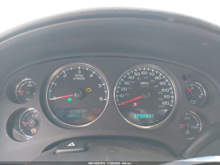 2008 Chevrolet Tahoe Ltz VIN: 1GNFK13068R218951 Lot: 43801870