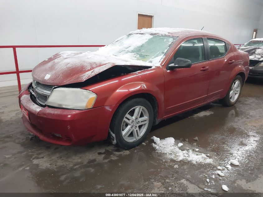 2008 Dodge Avenger Sxt VIN: 1B3LC56R28NG02728 Lot: 43801877