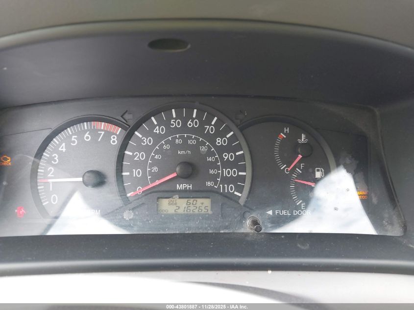 2006 Toyota Corolla Ce VIN: 1NXBR32EX6Z692743 Lot: 43801887