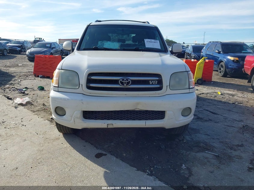 2003 Toyota Sequoia Limited V8 VIN: 5TDZT38A93S149375 Lot: 43801897