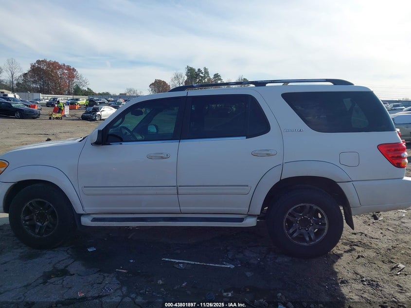 2003 Toyota Sequoia Limited V8 VIN: 5TDZT38A93S149375 Lot: 43801897