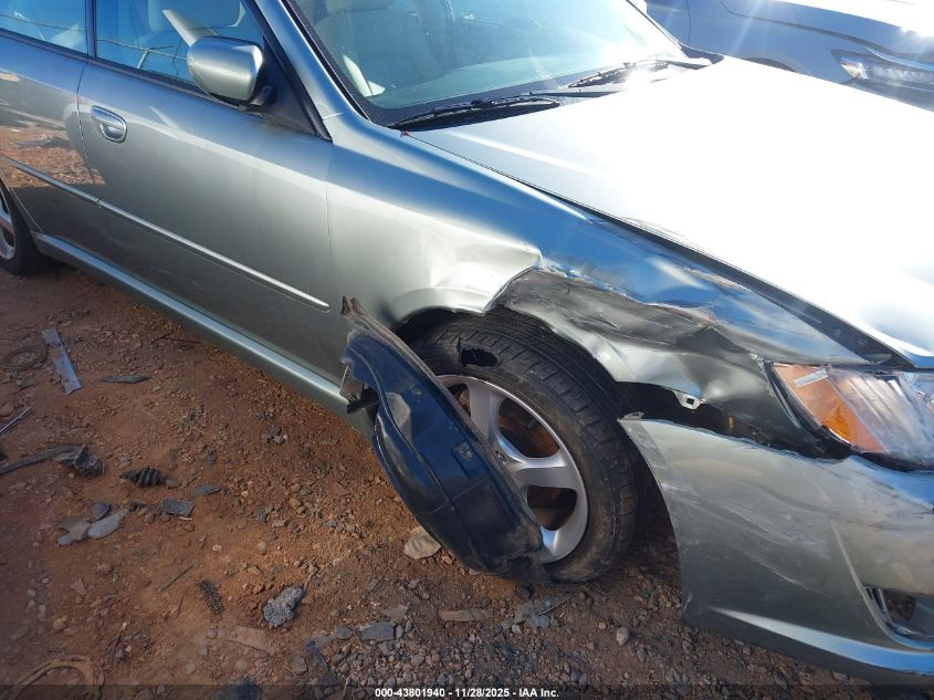 2009 Subaru Legacy 2.5I VIN: 4S3BL616297234912 Lot: 43801940