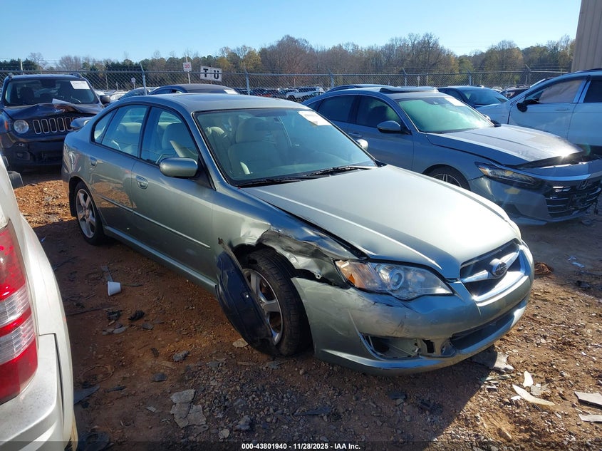 2009 SUBARU LEGACY 2.5I