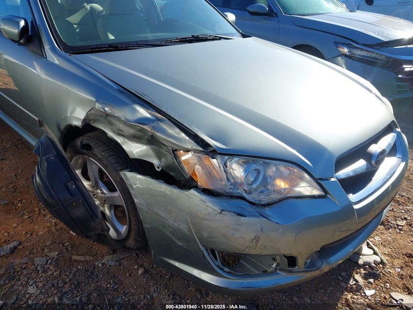 2009 Subaru Legacy 2.5I VIN: 4S3BL616297234912 Lot: 43801940