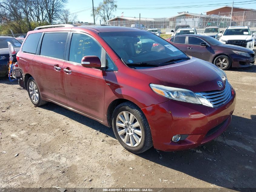 TOYOTA SIENNA LIMITED PREMIUM 7 PASSENGER