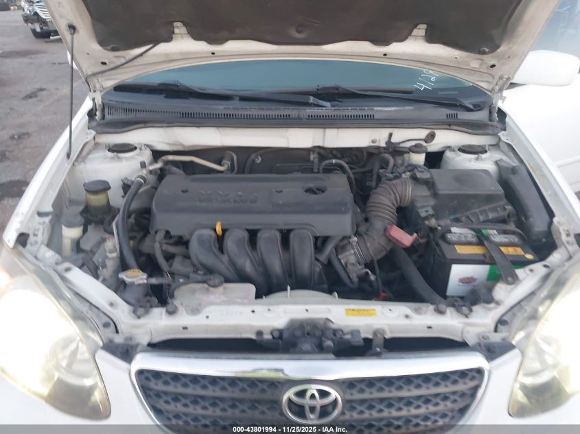 2006 Toyota Corolla S VIN: 1NXBR32E06Z724129 Lot: 43801994