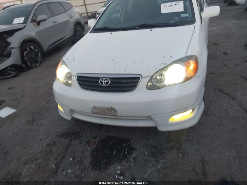 2006 Toyota Corolla S VIN: 1NXBR32E06Z724129 Lot: 43801994
