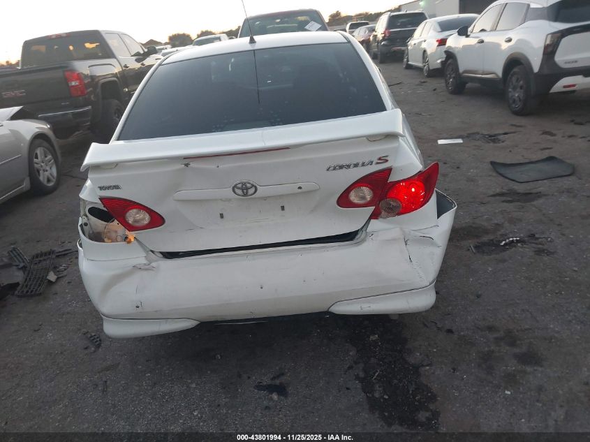 2006 Toyota Corolla S VIN: 1NXBR32E06Z724129 Lot: 43801994