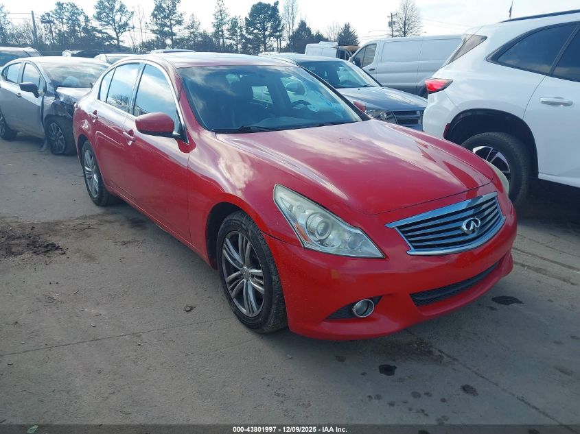 2013 Infiniti G37X