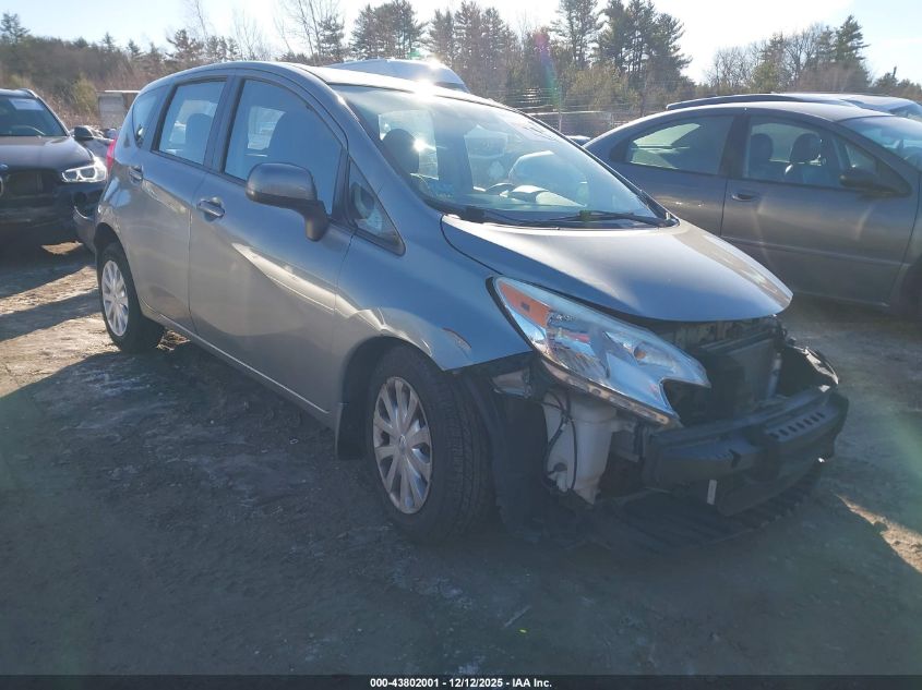 NISSAN VERSA NOTE S PLUS