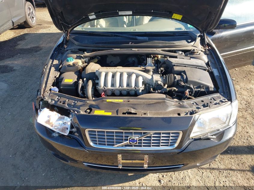 2004 Volvo S80 2.9 VIN: YV1TS92D741339862 Lot: 43802046