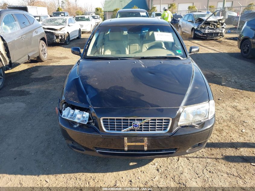 2004 Volvo S80 2.9 VIN: YV1TS92D741339862 Lot: 43802046