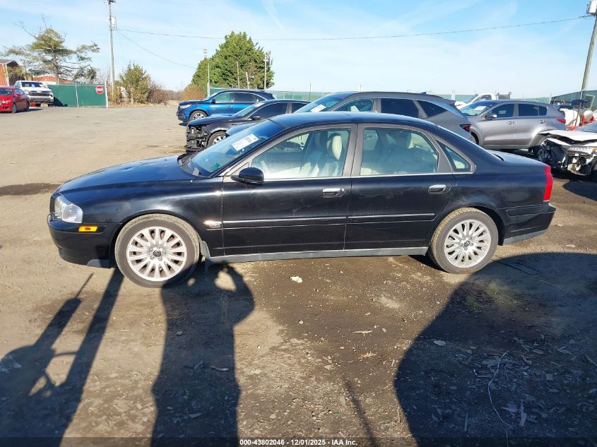 2004 Volvo S80 2.9 VIN: YV1TS92D741339862 Lot: 43802046